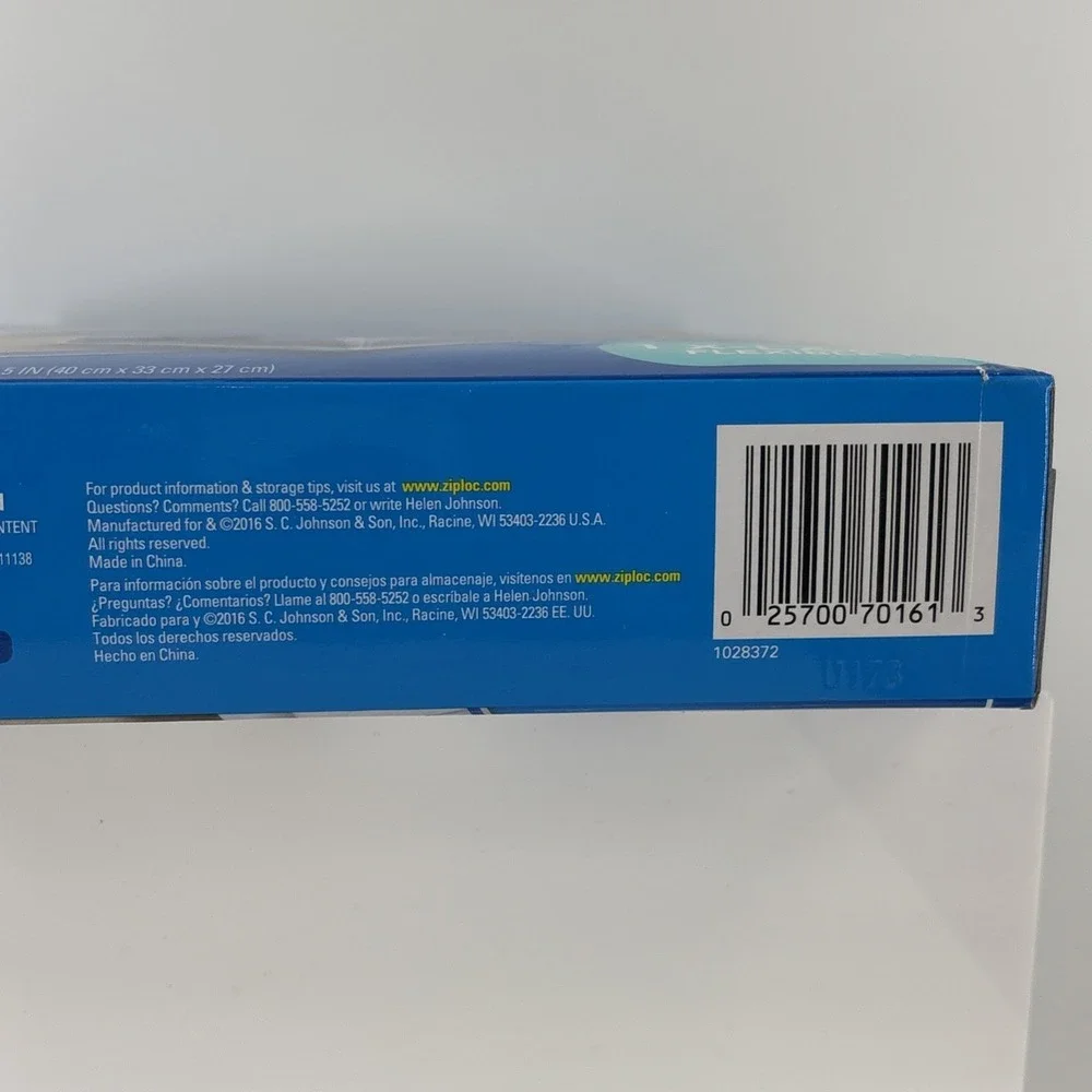 3 Ziploc XL Flexible Totes Storage 10 Gallon Extra Large Heavy Duty zipper NOS